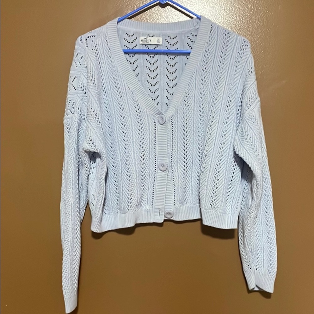 Hollister light blue sweater